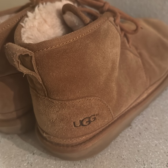 UGG Men’s Neumel Chestnut‎ Mini Boots Size 6 - Picture 4 of 7
